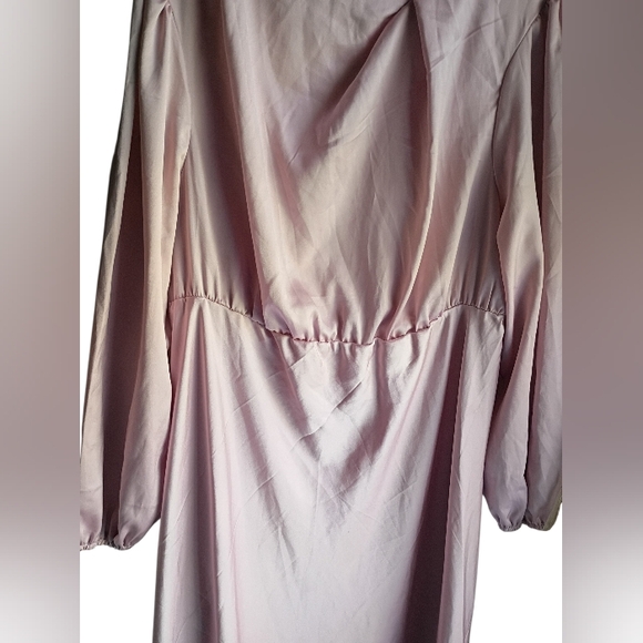 Shein Curve Pink Long Dress Size 3XL - Picture 4 of 6